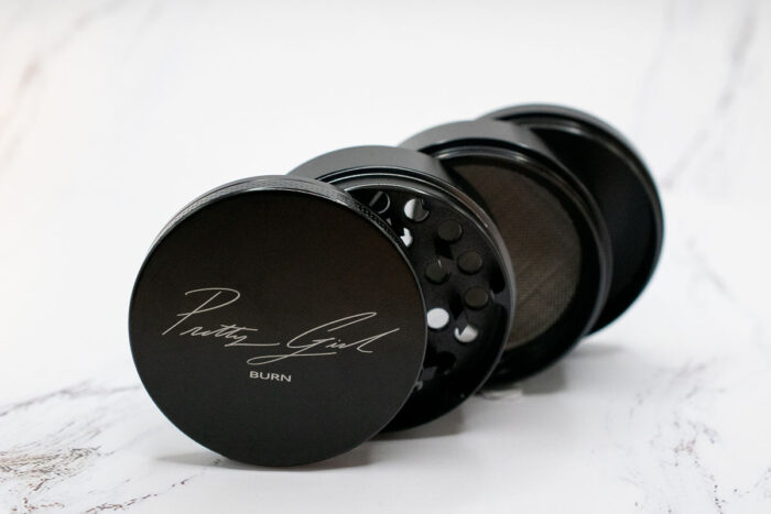 Pretty Girl Burn "Signature Mini" Grinder - Black - Image 2