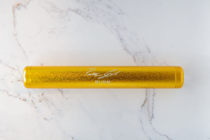 Pretty Girl Burn "Signature" Doobie Tube - Gold - Image 1